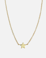 9kt-Gold-Star-Pendant-Necklace