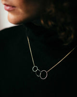 9kt-Gold-Three-Circle-Pendant-Necklace
