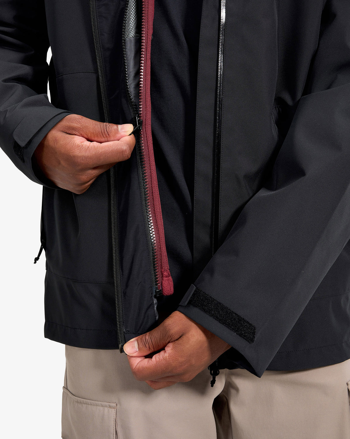 Peak & Jet Black Prism Guide Jacket