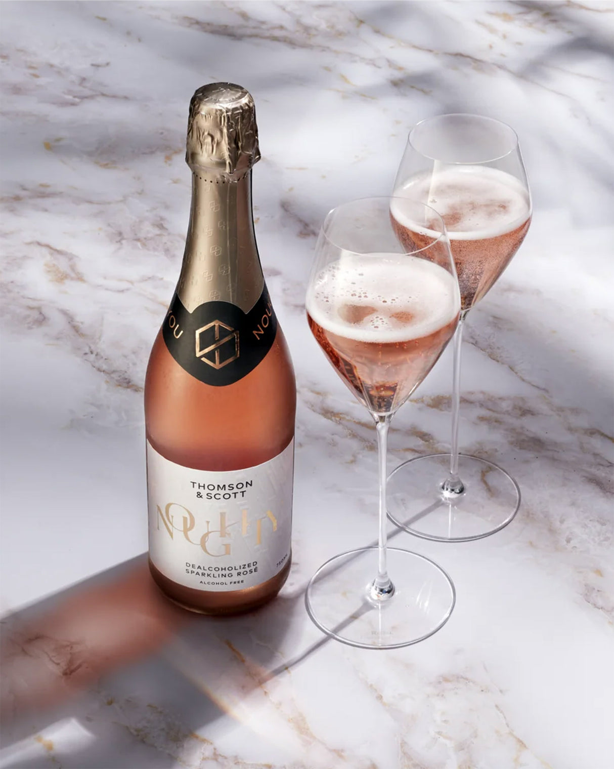 Thomson & Scott 'Noughty' Dealcoholised Sparkling Rosé