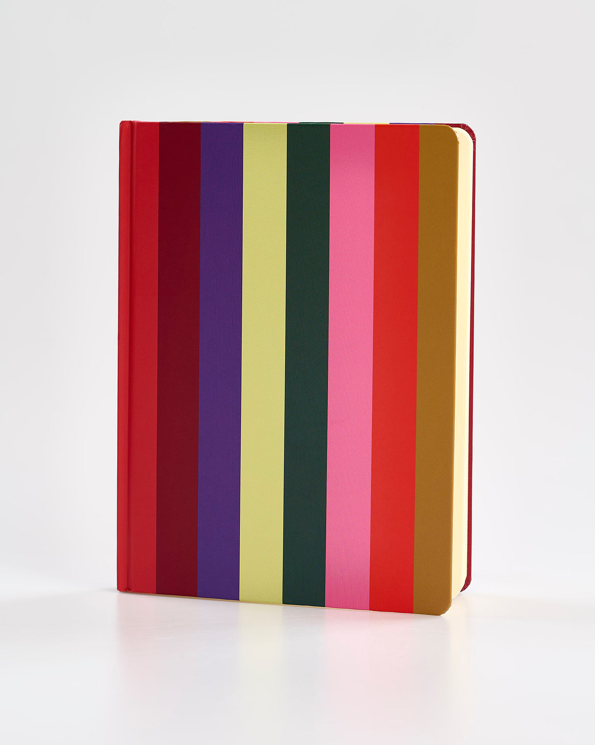 Multicolour Stripes A4 Linear Notebook