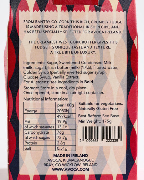 Avoca Traditional Irish Fudge Pouch Trio