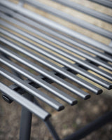 Carbon Richmond Powder Coated Steel Bench