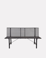 Carbon Richmond Powder Coated Steel Bench