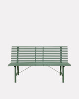 Thistle Green Richmond Powder Coated Steel Bench