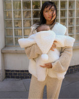 Milk Binibamba Sheepskin Snugglesuit