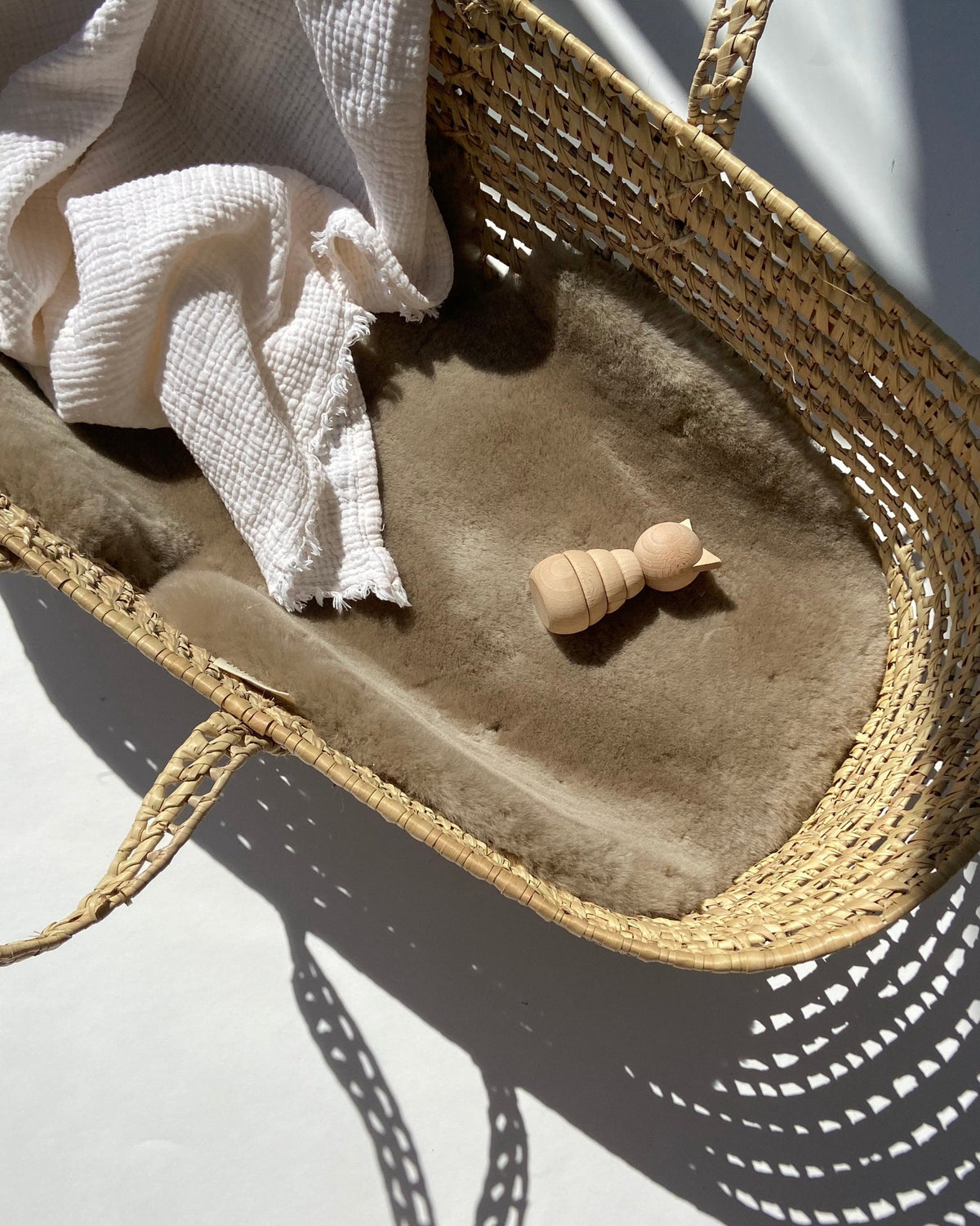 Toast Binibamba Sheepskin Snuggler Buggy Liner