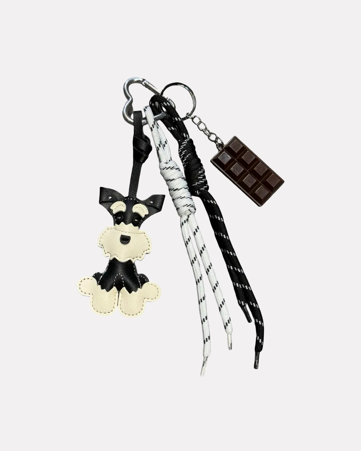 Louisa Lee Chocolate Dog Bag Charm
