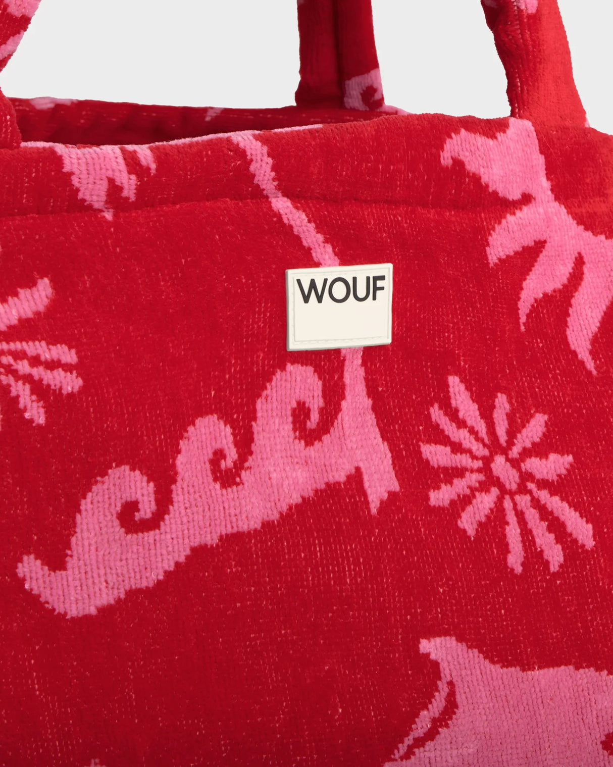Red & Pink Tulum Tote Bag