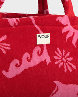 Red & Pink Tulum Tote Bag