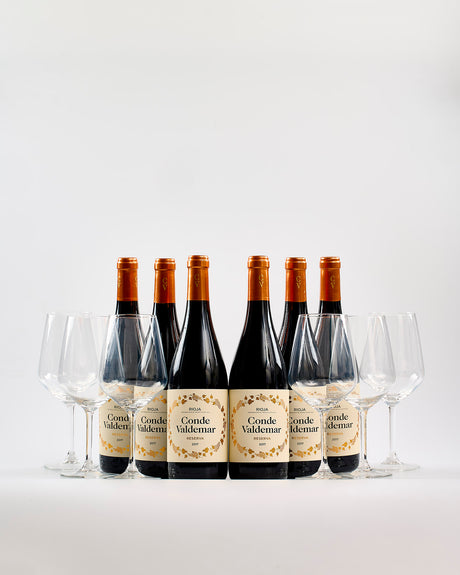 Conde de Valdemar Gran Reserva Rioja Gift Set