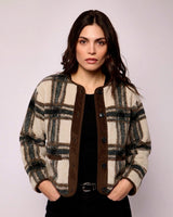 Brown Check Ysabell Jacket