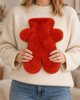 Burnt Orange Sheepskin Teddy Hot Water Bottle