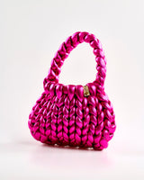 Hot Pink Woven Candy Bag