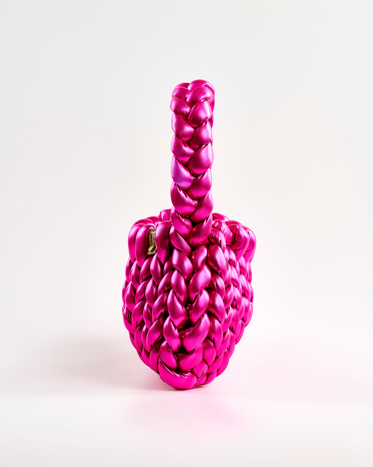 Hot Pink Woven Candy Bag