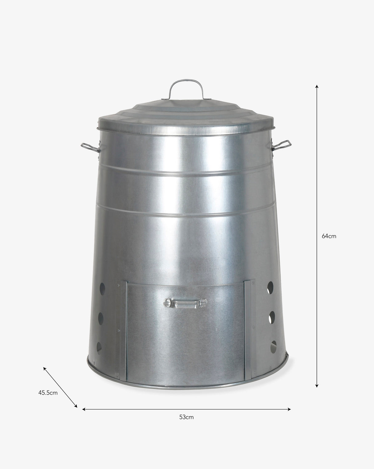 Galvanised Steel 120L Classic Compost Bin
