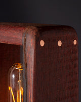 Salvaged Jarrah Hardwood Ballast Tall Table Lamp