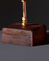 Salvaged Jarrah Hardwood Ballast Tall Table Lamp