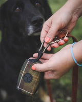 Classic Tartan Clip-On Dog Waste Bag Dispenser