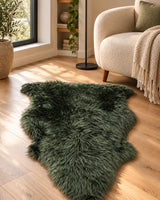 Cypress Long Wool Sheepskin Rug
