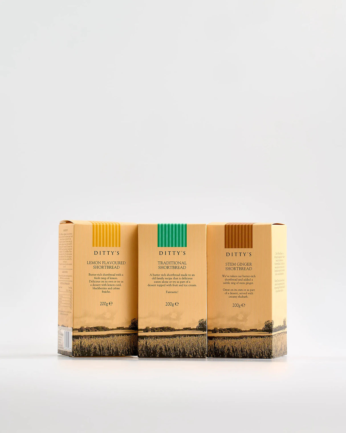 Ditty's Handcrafted Shortbread Trio