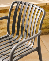 Carbon Edgeworth Armchairs & Side Table Set
