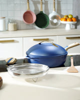 Sapphire 28cm Lidded Non-Stick 8-in-1 Pan with Accessories