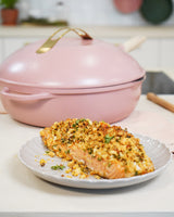Peony 28cm Lidded Non-Stick 8-in-1 Pan with Accessories