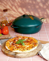Canopy 28cm Lidded Non-Stick 8-in-1 Pan with Accessories