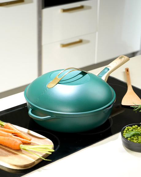 Canopy 28cm Lidded Non-Stick 8-in-1 Pan with Accessories