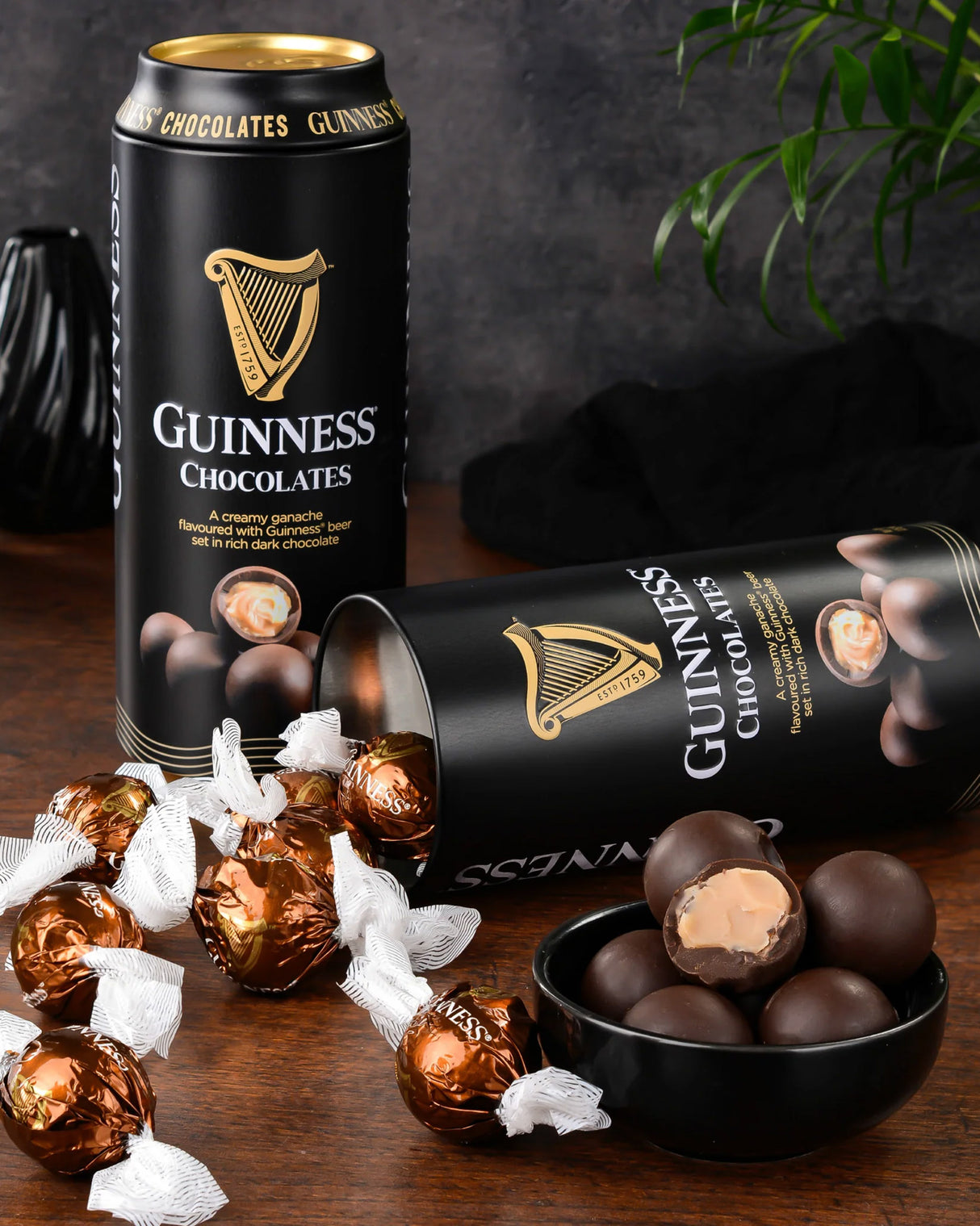 Lir & Guinness™ Dark Chocolate Truffles Can
