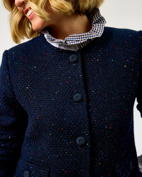 The Flock Dúghorm Donegal Wool Jacket