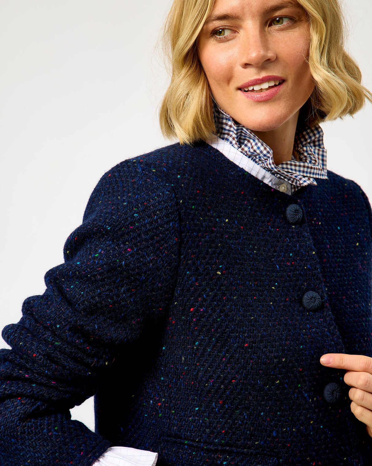 The Flock Dúghorm Donegal Wool Jacket