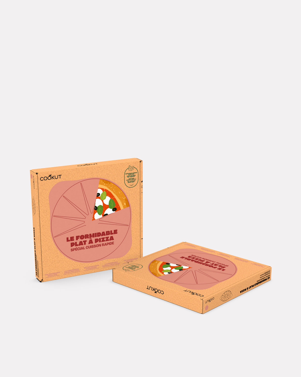 Marshmallow 33cm Non-Stick Pizza Pan with Pizza Cutter