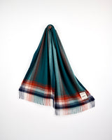 Racing Car Green Gradient 100% Cashmere Scarf