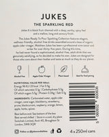 Jukes Alcohol Free Sparkling Red Wine Cans - Pack of  4