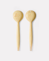 Vanilla Polyresin Salad Cutlery Set