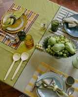 Vanilla Polyresin Salad Cutlery Set