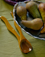 Ochre Polyresin Salad Cutlery Set