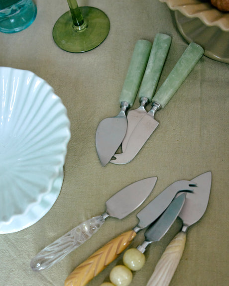 Sage Stainless Steel Cheese Knives - Set of 3