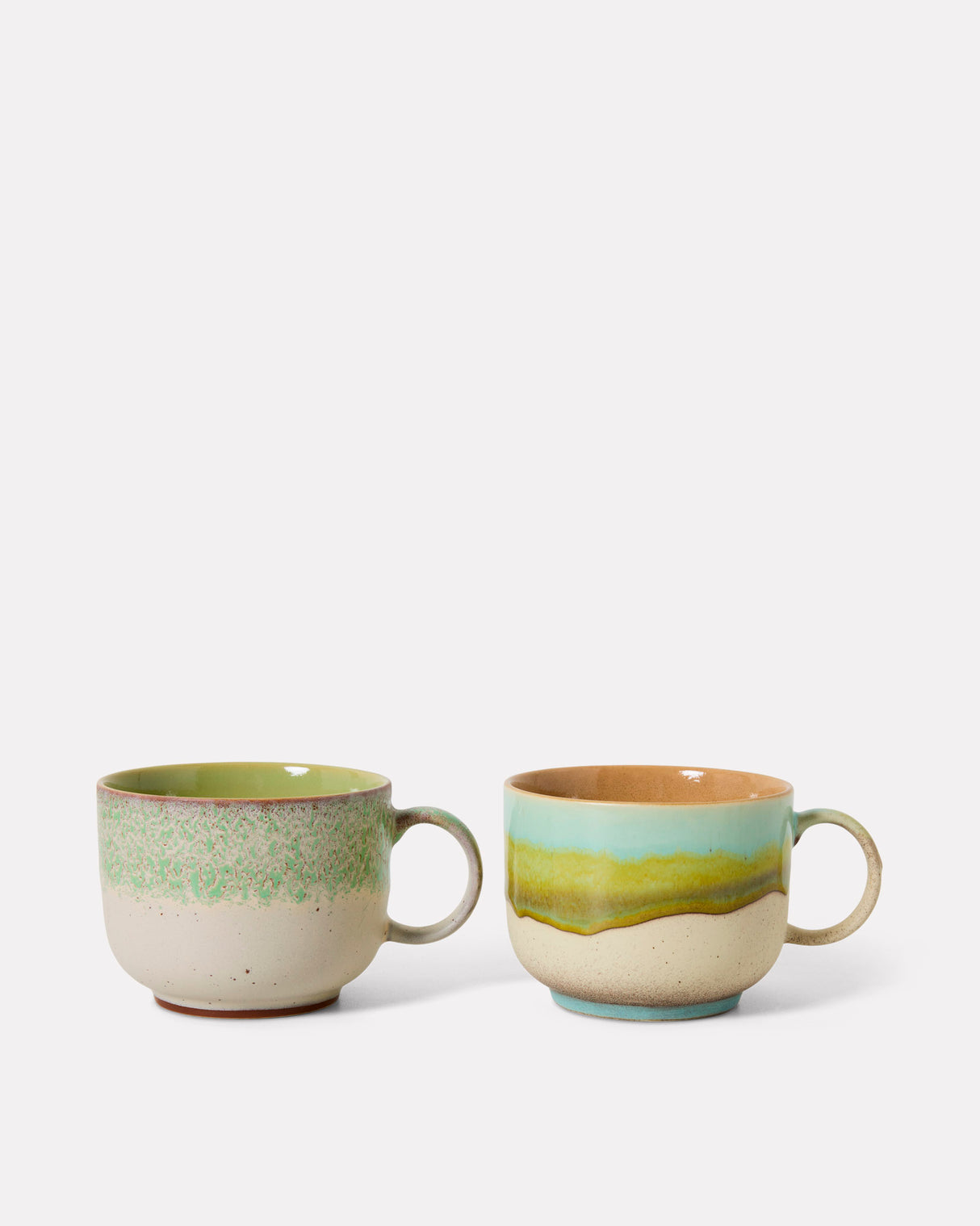Neo 70s Ceramics Tea Cups - Set of 2