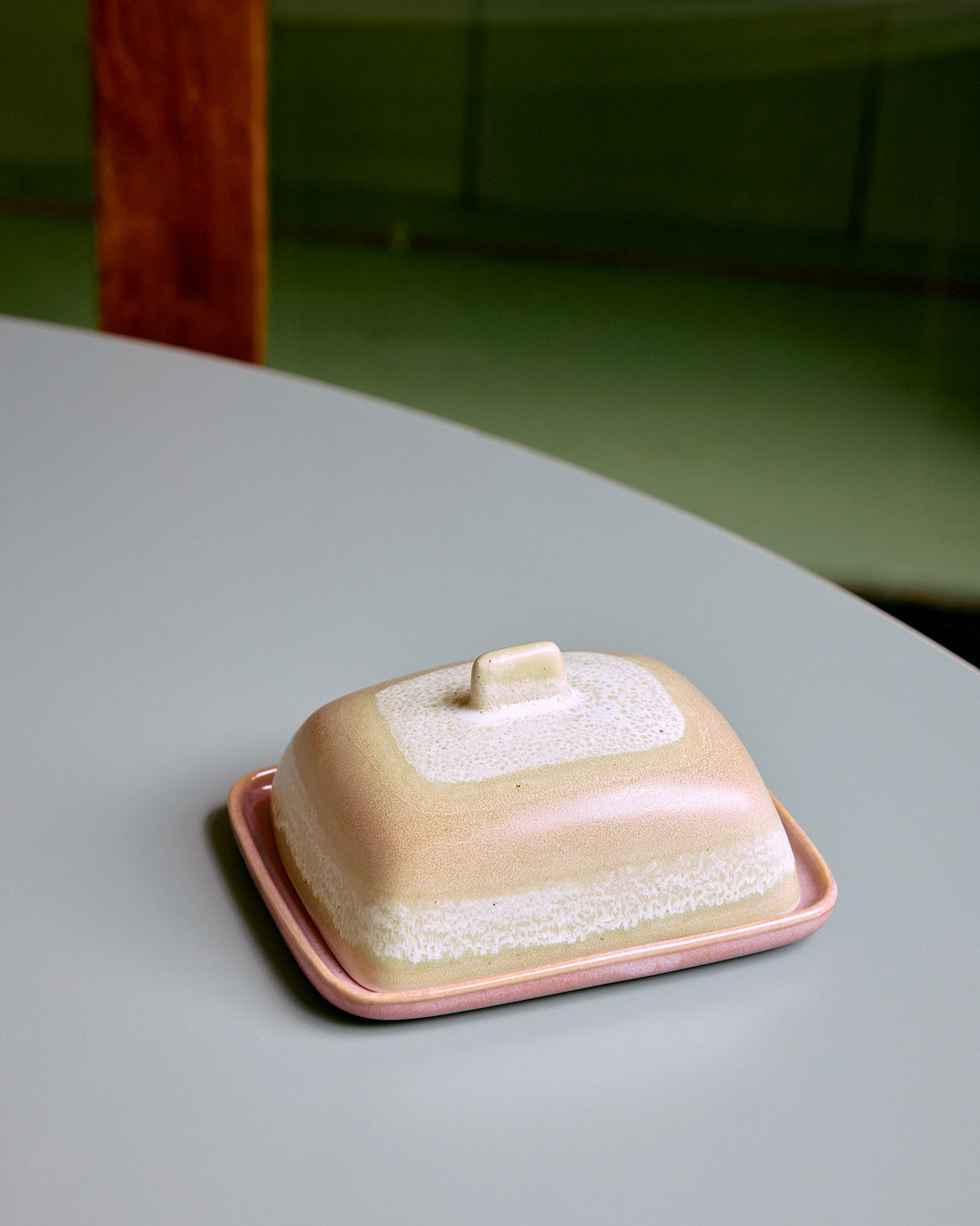 Skyline 70s Ceramics Lidded Butter Dish
