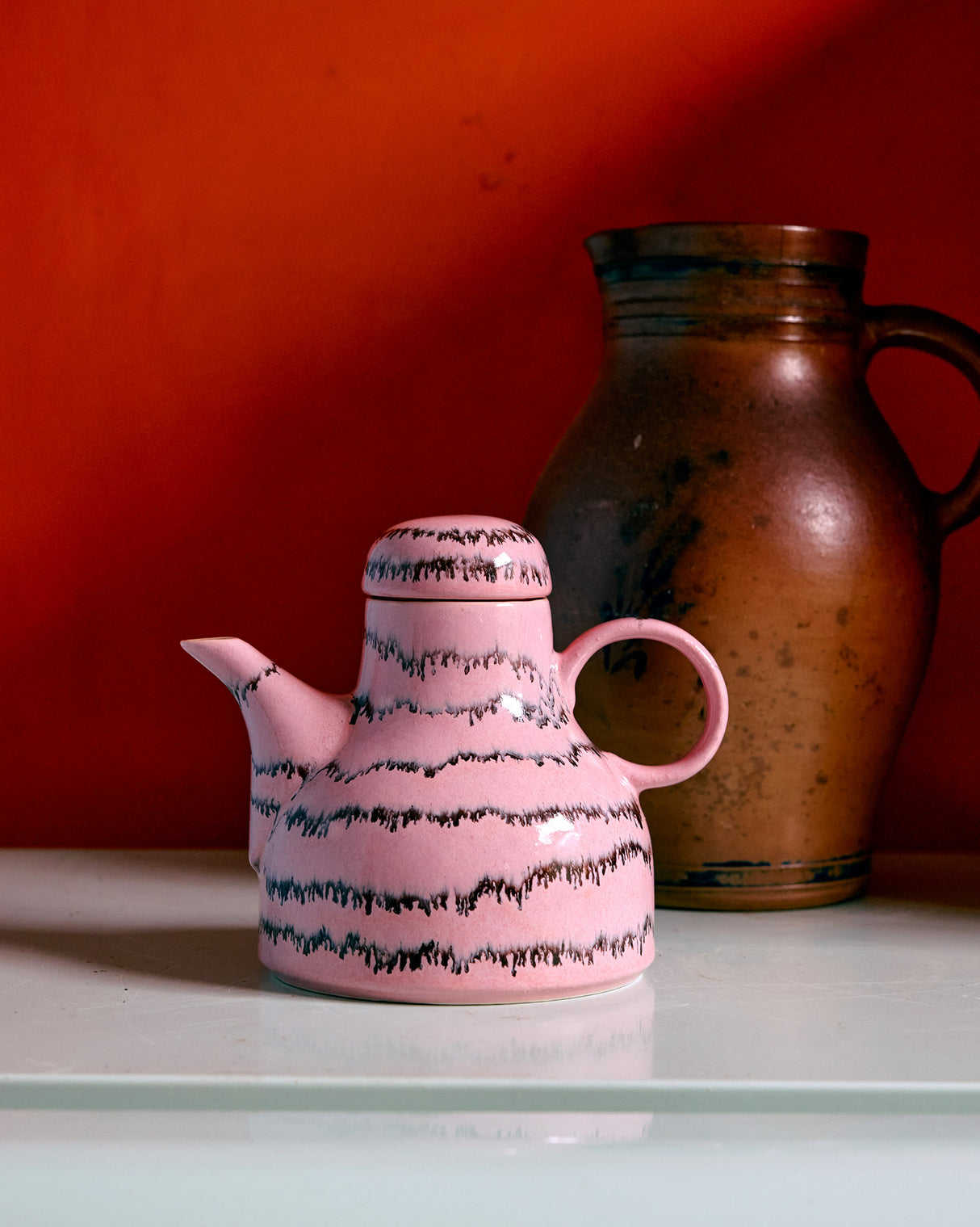 Bubble 70s Ceramics Coffee Pot