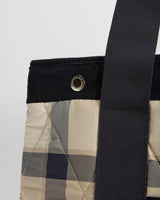 Indigo Healy Tartan Tote Bag