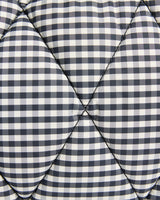 Gingham Check Riah Mini Quilted Tote Bag