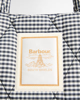 Gingham Check Riah Quilted Tote Bag