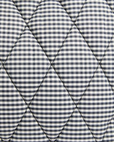 Gingham Check Riah Quilted Tote Bag