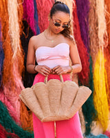 Natural Anna Raffia Bag