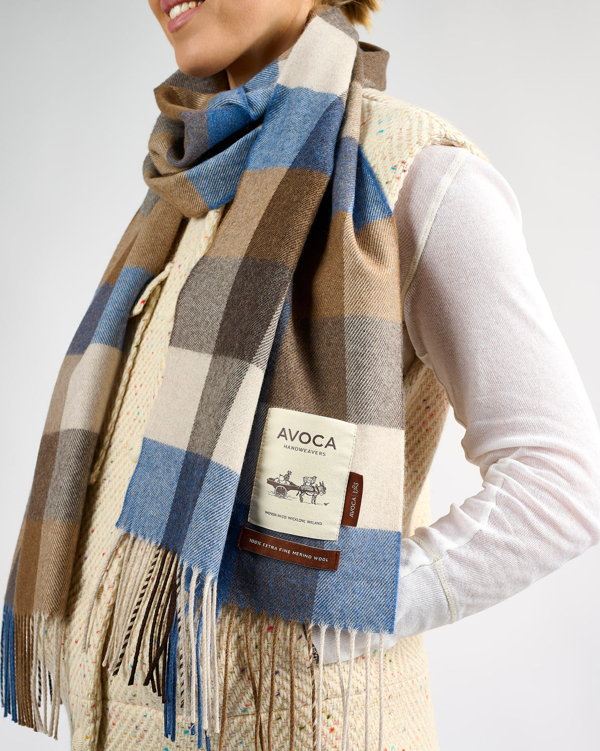 WR81 Wide Merino Scarf