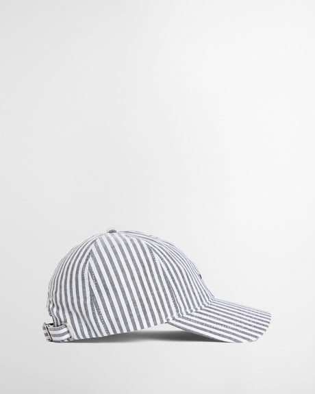 Navy Stripe Cresswell Cap